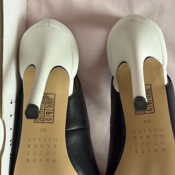 White House Black Market Two-Tone Heels - Picture 9 of 12